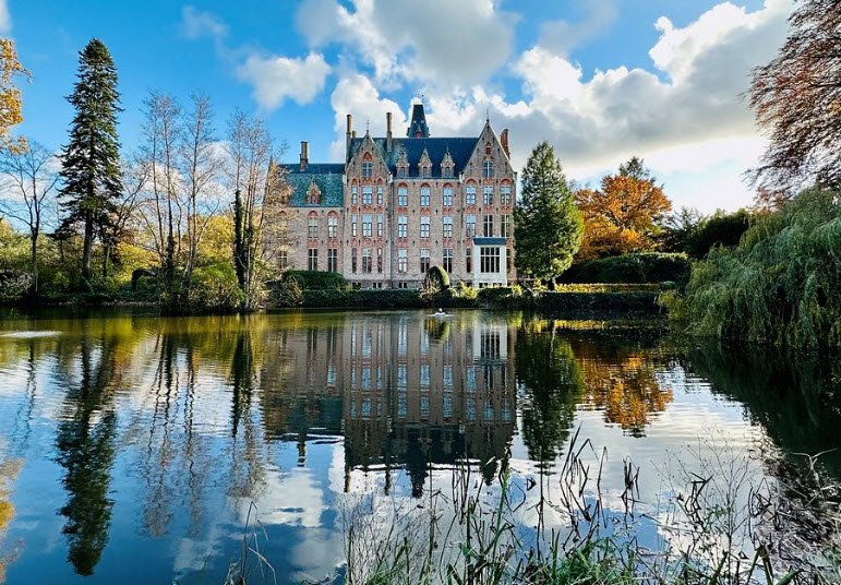 Castle of Hasselbroek, Gingelom, Belgium, Belgium